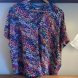 Leopard Print Blouse